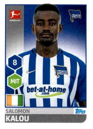 Salomon Kalou – Fussball Bundesliga 2017/18, Nr. 31