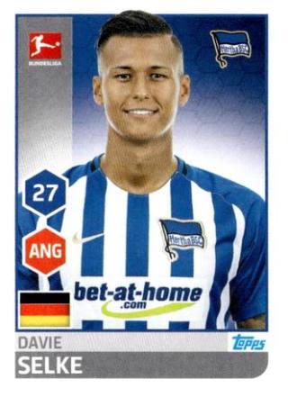 Davie Selke – Fussball Bundesliga 2017/18, Nr. 32