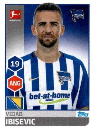 Vedad Ibišević – Fussball Bundesliga 2017/18, Nr. 33