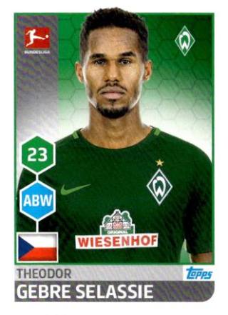 Theodor Gebre Selassie – Fussball Bundesliga 2017/18, Nr. 35