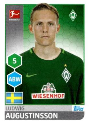 Ludwig Augustinsson – Fussball Bundesliga 2017/18, Nr. 36