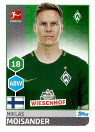 Niklas Moisander – Fussball Bundesliga 2017/18, Nr. 38