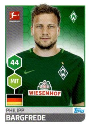 Philipp Bargfrede – Fussball Bundesliga 2017/18, Nr. 42