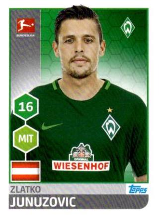 Zlatko Junuzović – Fussball Bundesliga 2017/18, Nr. 44