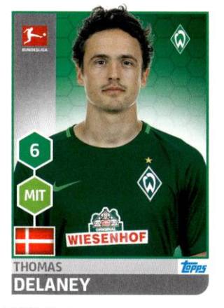 Thomas Delaney – Fussball Bundesliga 2017/18, Nr. 45