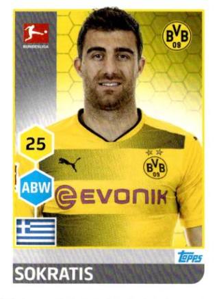Sokratis – Fussball Bundesliga 2017/18, Nr. 51