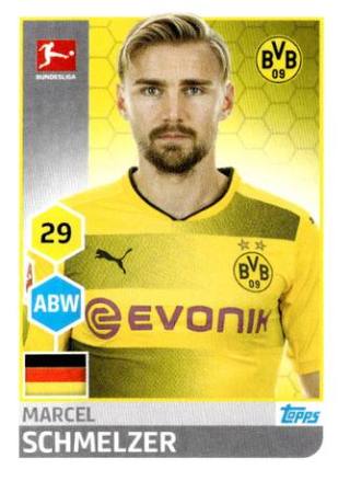 Marcel Schmelzer – Fussball Bundesliga 2017/18, Nr. 54