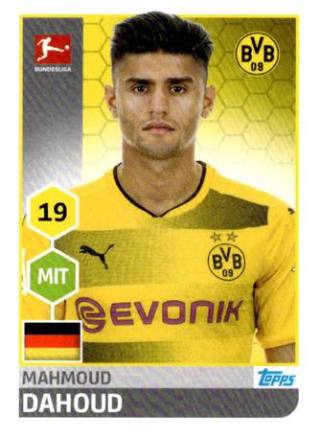 Mahmoud Dahoud – Fussball Bundesliga 2017/18, Nr. 57