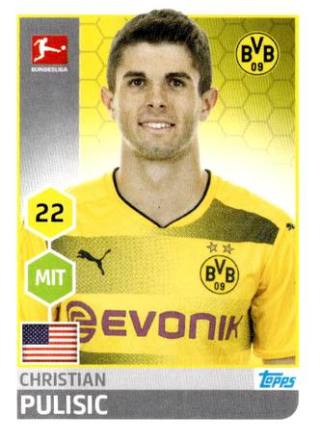 Christian Pulisic – Fussball Bundesliga 2017/18, Nr. 58