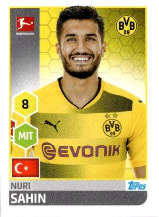 Nuri Şahin – Fussball Bundesliga 2017/18, Nr. 60