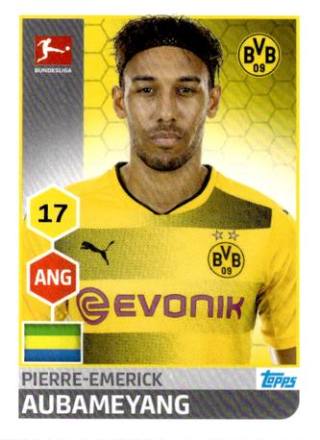 Pierre-Emerick Aubameyang – Fussball Bundesliga 2017/18, Nr. 61