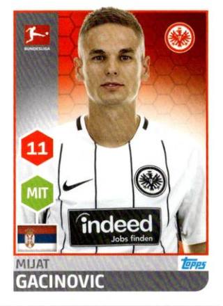 Mijat Gaćinović – Fussball Bundesliga 2017/18, Nr. 71