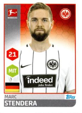 Marc Stendera – Fussball Bundesliga 2017/18, Nr. 73
