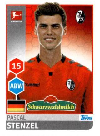 Pascal Stenzel – Fussball Bundesliga 2017/18, Nr. 85