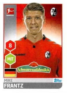 Mike Frantz – Fussball Bundesliga 2017/18, Nr. 88