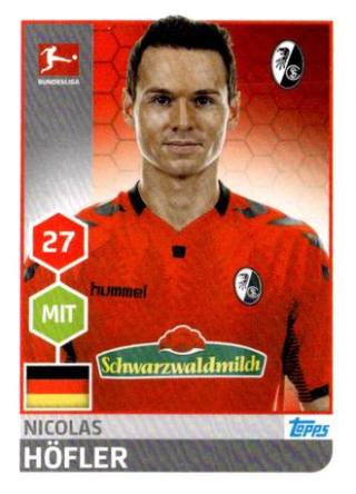 Nicolas Höfler – Fussball Bundesliga 2017/18, Nr. 89