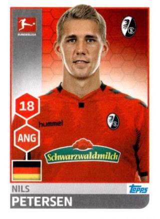 Nils Petersen – Fussball Bundesliga 2017/18, Nr. 92