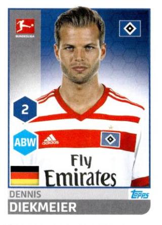Dennis Diekmeier – Fussball Bundesliga 2017/18, Nr. 96