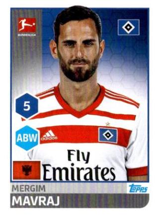 Mergim Mavraj – Fussball Bundesliga 2017/18, Nr. 99