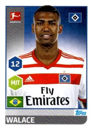 Walace Souza Silva – Fussball Bundesliga 2017/18, Nr. 100