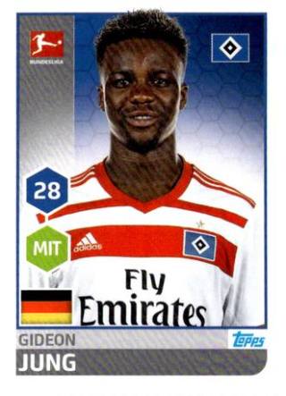 Gideon Jung – Fussball Bundesliga 2017/18, Nr. 102