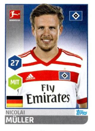 Nicolai Müller – Fussball Bundesliga 2017/18, Nr. 103