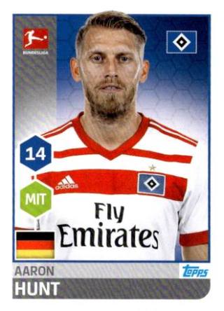 Aaron Hunt – Fussball Bundesliga 2017/18, Nr. 106
