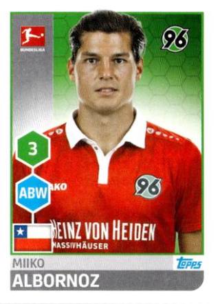 Miiko Albornoz – Fussball Bundesliga 2017/18, Nr. 113