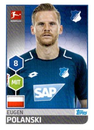 Eugen Polanski – Fussball Bundesliga 2017/18, Nr. 130