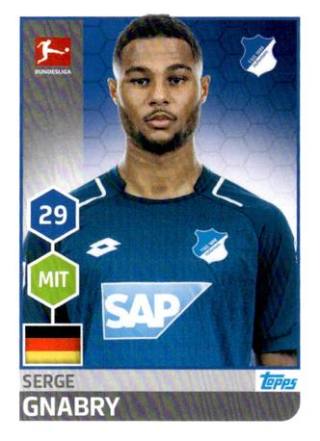 Serge Gnabry – Fussball Bundesliga 2017/18, Nr. 133