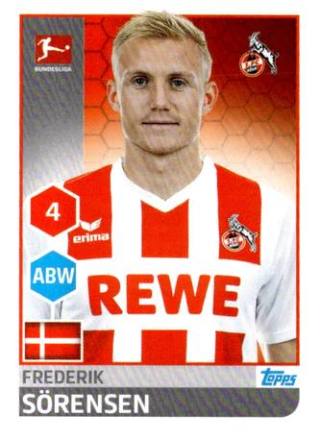 Frederik Sørensen – Fussball Bundesliga 2017/18, Nr. 144