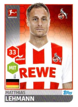 Matthias Lehmann – Fussball Bundesliga 2017/18, Nr. 146