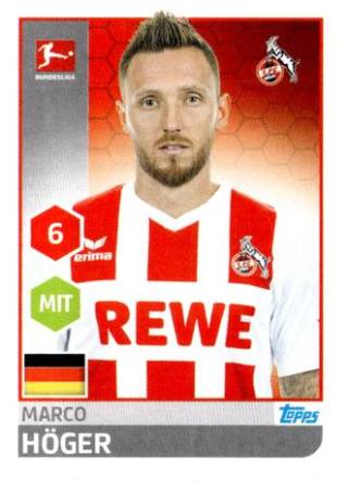 Marko Höger – Fussball Bundesliga 2017/18, Nr. 147