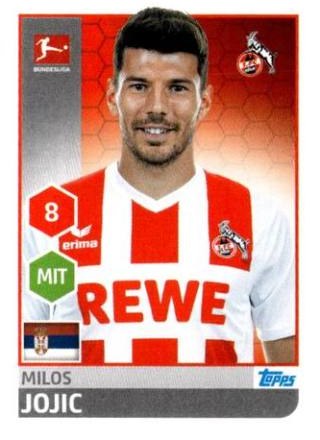 Miloš Jojić – Fussball Bundesliga 2017/18, Nr. 151