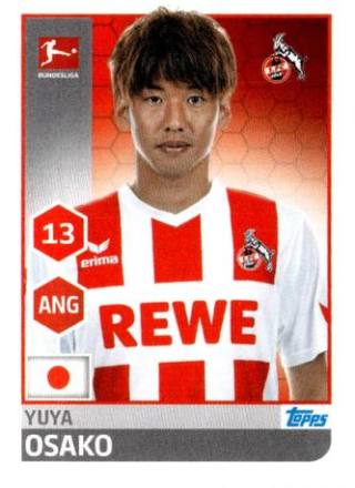 Yūya Ōsako – Fussball Bundesliga 2017/18, Nr. 153