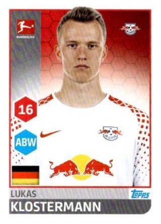 Lukas Klostermann – Fussball Bundesliga 2017/18, Nr. 159