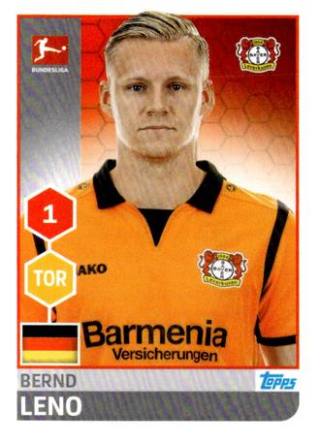 Bernd Leno – Fussball Bundesliga 2017/18, Nr. 169