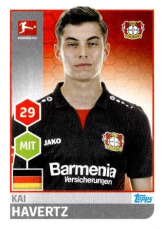 Kai Havertz – Fussball Bundesliga 2017/18, Nr. 180