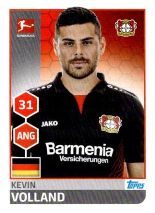 Kevin Volland – Fussball Bundesliga 2017/18, Nr. 182