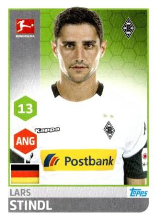 Lars Stindl – Fussball Bundesliga 2017/18, Nr. 212