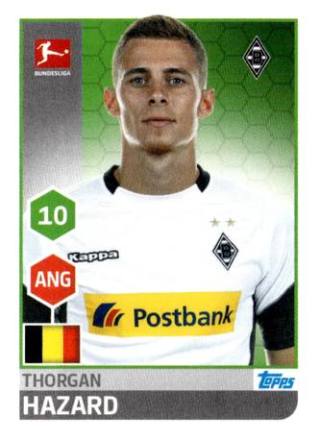 Thorgan Hazard – Fussball Bundesliga 2017/18, Nr. 213