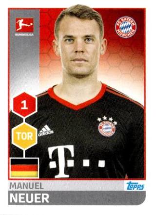 Manuel Neuer – Fussball Bundesliga 2017/18, Nr. 214