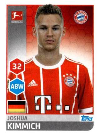 Joshua Kimmich – Fussball Bundesliga 2017/18, Nr. 220