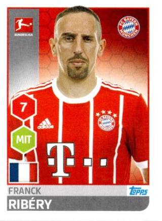 Franck Ribéry – Fussball Bundesliga 2017/18, Nr. 224