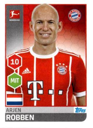 Arjen Robben – Fussball Bundesliga 2017/18, Nr. 226