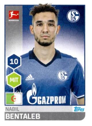 Nabil Bentaleb – Fussball Bundesliga 2017/18, Nr. 236