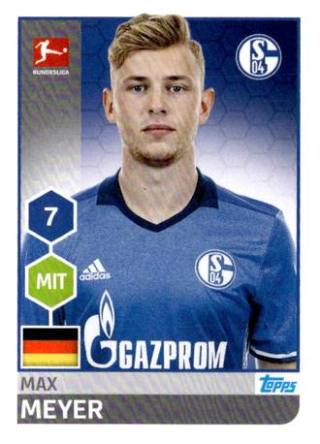Max Meyer – Fussball Bundesliga 2017/18, Nr. 238