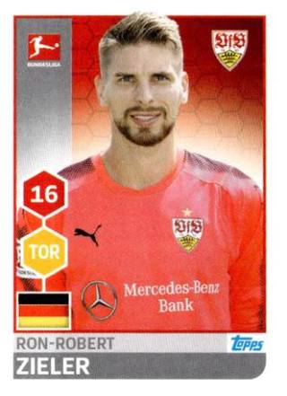 Ron-Robert Zieler – Fussball Bundesliga 2017/18, Nr. 244