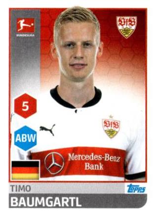 Timo Baumgartl – Fussball Bundesliga 2017/18, Nr. 245