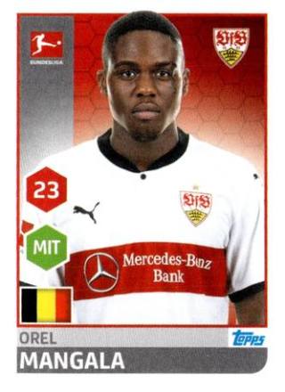 Orel Mangala – Fussball Bundesliga 2017/18, Nr. 252